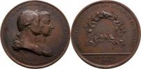 Guillemard a Stuckhart - AE medaile na zásnuby 1808 -