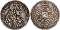Medailka na korunovaci v Augsburgu b.l.(1690) -
