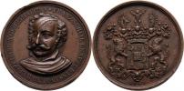 Lerch - AE pamětní medaile 1846/1847 - poprsí mírně