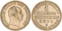 1 Silber groschen 1871 A KM 485