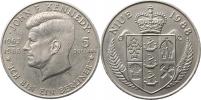 5 Dollars 1988 - J.F. Kennedy          KM 17     CuNi