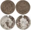 20 kr. 1869 GYF (dírka) +20 kr. 1869 KB            "RR"    2 ks