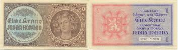 1 K  b.l. /1940/ sér. C 020      neperf.     Baj. 30;  Hej. 30 a