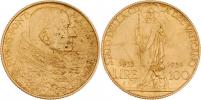 100 Lira 1933/1934 - jubilejní rok