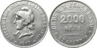 2000 Reis 1907            KM 508     Ag 900  20