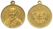 Kissing - Menden - medaile k 50.výročí biskupského svěcení 1893