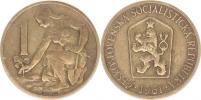 1 Kčs 1961 - první ročník s novým znakem