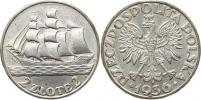 2 Zlote 1936 - plachetnice         Y. 30