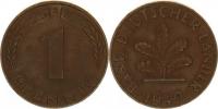 1 Pfennig 1948 J - Bank Deutscher Länder KM A101