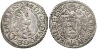 3 krejcar 1664 Praha - Margalík. Nech.-184