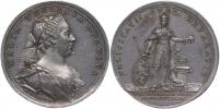 A.Wiedeman - medaile na českou korunovaci v Praze 12.5.1743