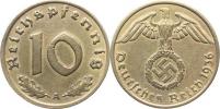 10 Rpf. 1936 A - svastika     KM 92     "R"