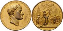 Napoleon I. - AE medaile na obnovu císařství 1830 -