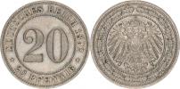 20 Pfennig 1892 A        "R"