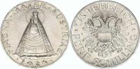 5 Schilling 1934 - Madona           KM 2853