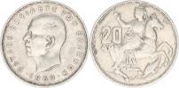 20 Drachmai 1960               KM 85