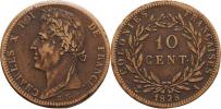 10 Centimes 1828 A - pro francouzské kolonie