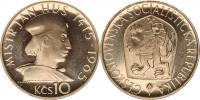 10 Kčs 1965 - Jan Hus