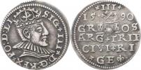 III groš 1590