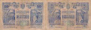 50 Kronen 2.1. 1902 sér. 1169 Pick 6