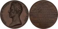 Karel X. - proklamační medaile 17.IX.1824 - poprsí