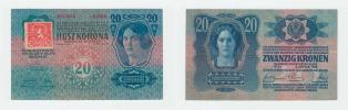 20 Koruna 1913 - kolkovaná