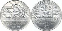 50 Kčs 1979 - IX. sjezd KSČ