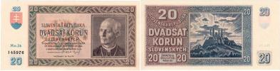 20 Koruna 1939