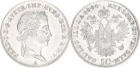 10 kr. 1844 A            "R"