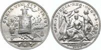 Malý žeton na českou korunovaci 12.5. 1743 v Praze
