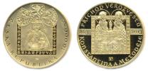 10000 Koruna 2013 (1 Unce - Au 999.9/1000) - příchod věrozvěstů