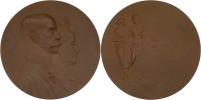 Marschall - AE medaile na zlatou svatbu 21.2.1902 -