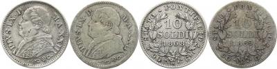 10 Soldi 1868 R