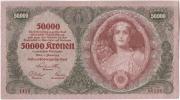 Rakousko, 50 000 Kronen 2.1.1922