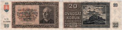 20 Koruna 1939