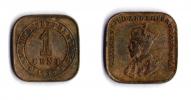 1 cent 1919 KM-32