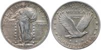 1/4 Dolar 1919 S - stojící Liberty