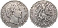 5 Mark 1875 D            KM 502
