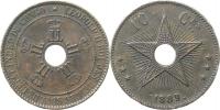 10 Centimes 1889              KM 4     Cu