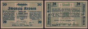 Gablonz (Jablonec n.N) - 20 Koruna 1918