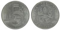 5 Kč 1928 - krátké vlnovky