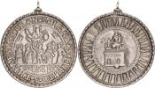 Loretánská barokní medaile (18. stol.)