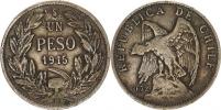 1 Peso 1915          Ag 720     KM 152