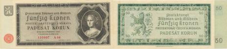 50 K  1940  sér. A 06       SPECIMEN        Baj. 34;  Hej. 34a S1