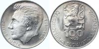 100 Kčs 1978 - Fučík     var.: opis na hraně čitelný z Rv. (portr