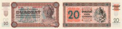 20 Koruna 1942