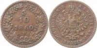 5/10 kr. 1860 V             "R"
