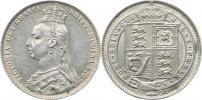 1 Shilling 1890        KM 774      Ag 925  5