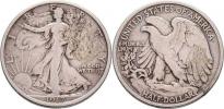 1/2 Dolar 1917 S - stojící Liberty