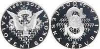 200 Kč 2012 - 150. výr. založení Sokola       orig. etue